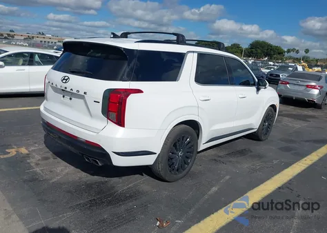 2025 Hyundai Palisade Calligraphy Night Edition z USA, uszkodzony, nr VIN KM8R7DGE2SU942604